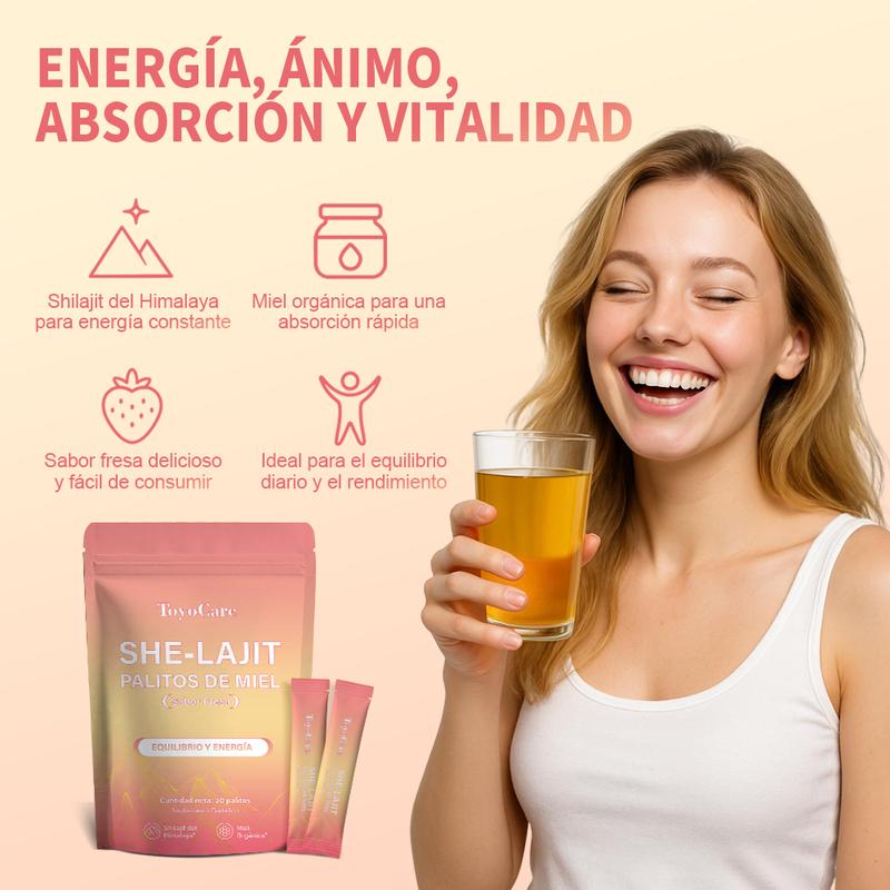 She-Lajit 😉 Recupera la vitalidad en el dormitorio
