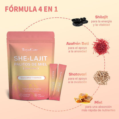 She-Lajit 😉 Recupera la vitalidad en el dormitorio